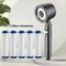 High Pressure WaterSaving Filter Shower Head 5Mode Handheld Bathroom Set 20