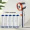 High Pressure WaterSaving Filter Shower Head 5Mode Handheld Bathroom Set 21