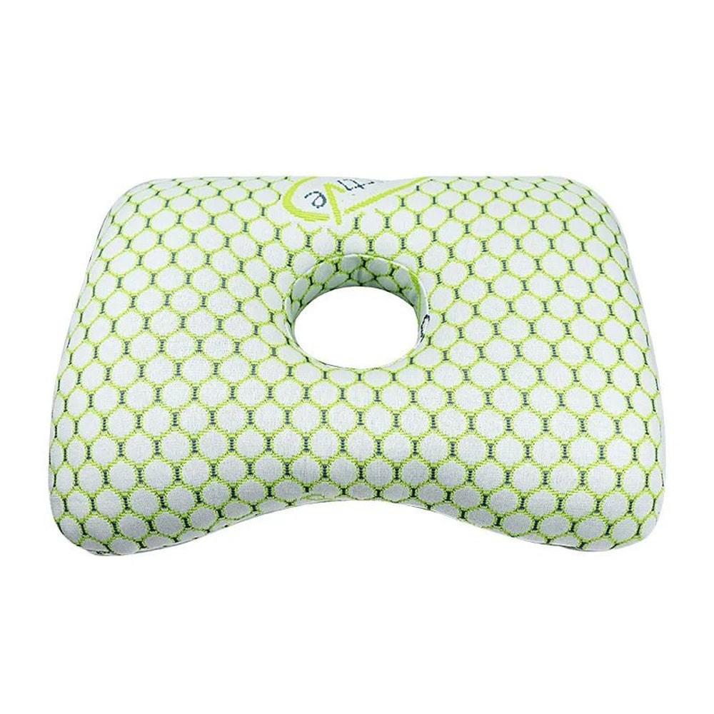 Bamboo Fiber Single Hole Ear Pillow Orthopedic Support For Side Sleeping 8