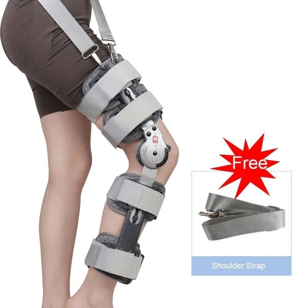 Adjustable Orthopedic Knee Support Brace Professional Joint Fixation Bracket 7
