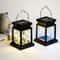Solar LED Garden Lantern Decorative Outdoor Bird Candle Lighting 5