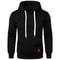 Mens Casual Lightweight Hoodie Solid Color Outdoor Streetwear 0