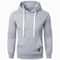 Mens Casual Lightweight Hoodie Solid Color Outdoor Streetwear 2