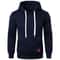 Mens Casual Lightweight Hoodie Solid Color Outdoor Streetwear 3