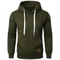 Mens Casual Lightweight Hoodie Solid Color Outdoor Streetwear 11