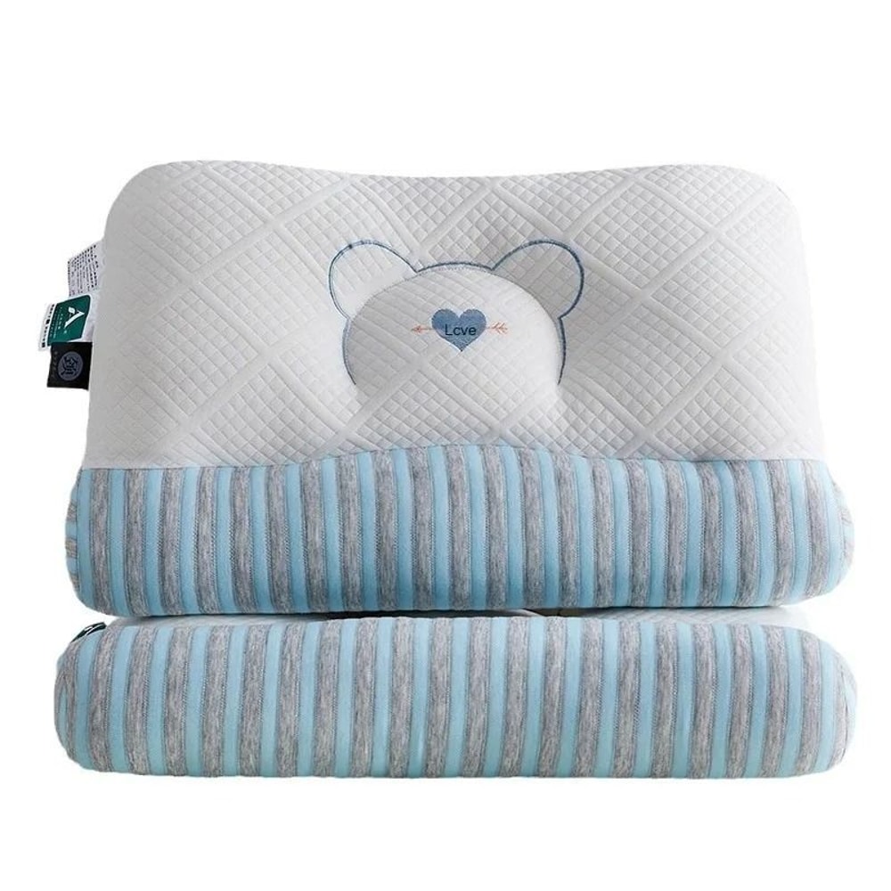 Adult Neck Traction Pillow Homestay Hotel Special Feather Velvet Core 6