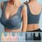 Breathable Sports Bra Mesh Patchwork PushUp Gym Vest 0