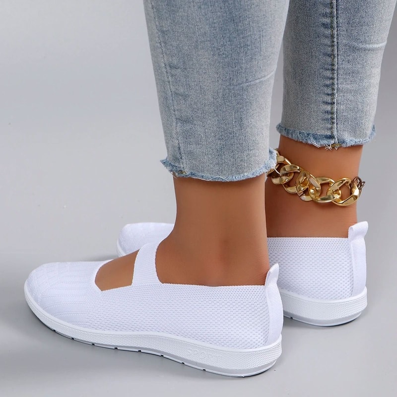 Elevated Breathable Mesh Walking Sneakers 1