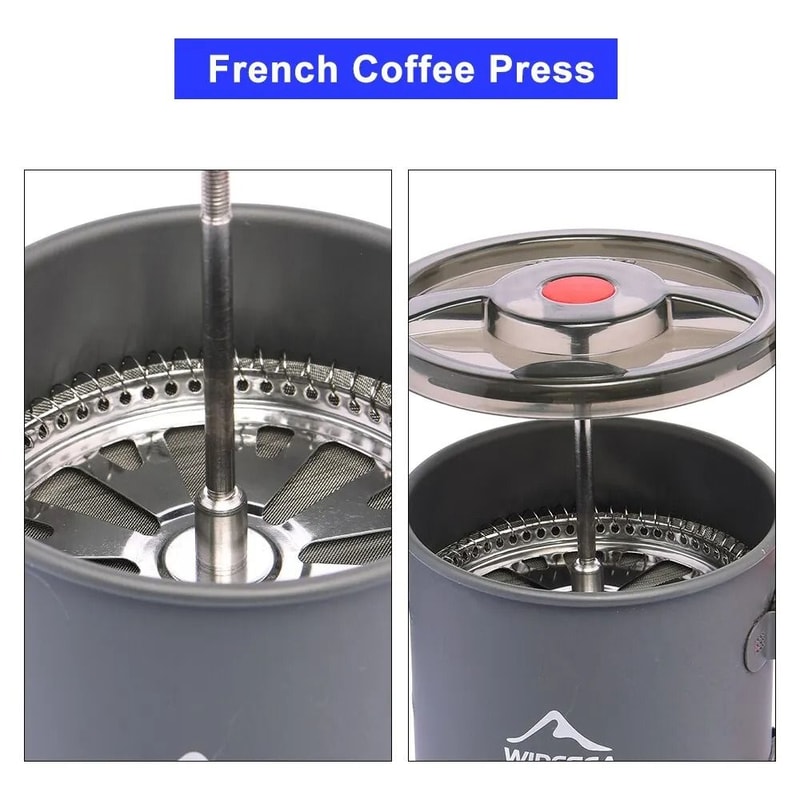 Portable Camping French Press Outdoor Coffee Pot 1