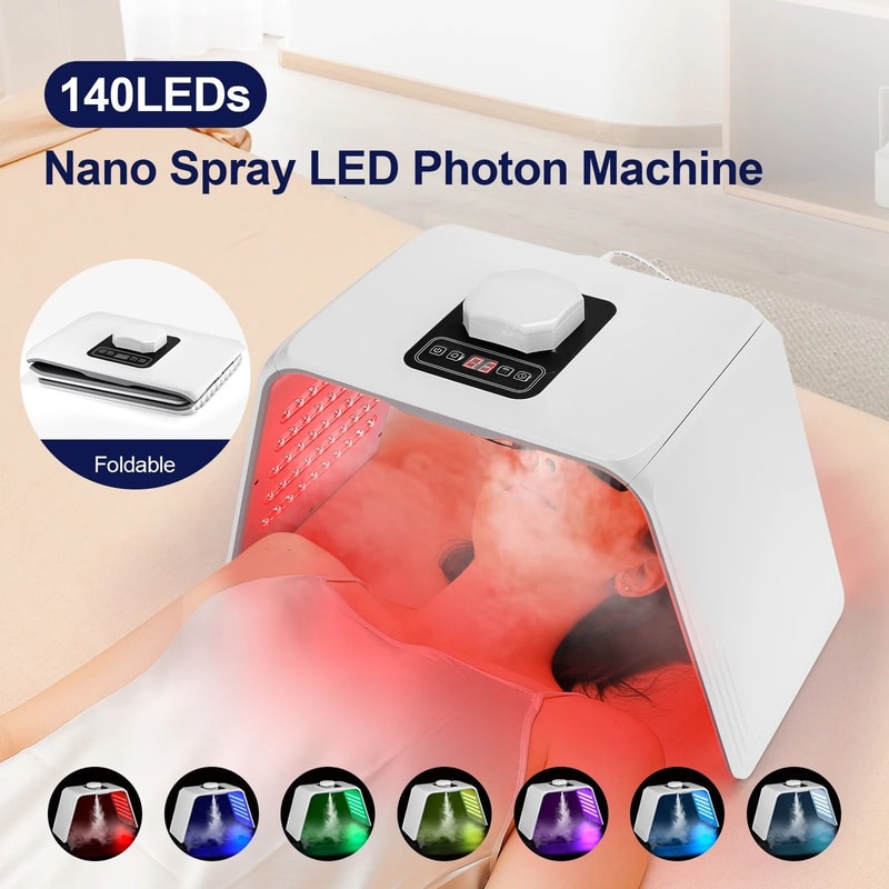 7Color LED Photon Therapy Nano Spray Facial System 1