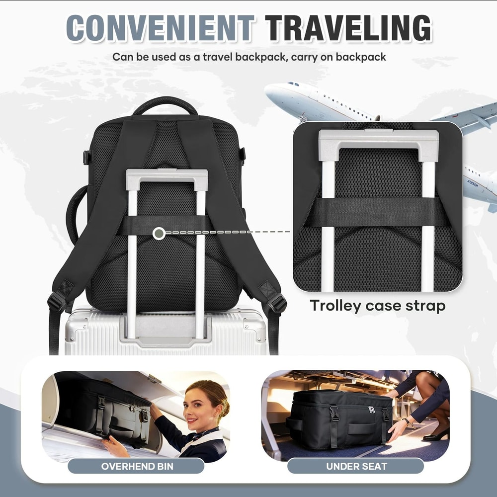 CarryOn Business Laptop Travel Backpack 5