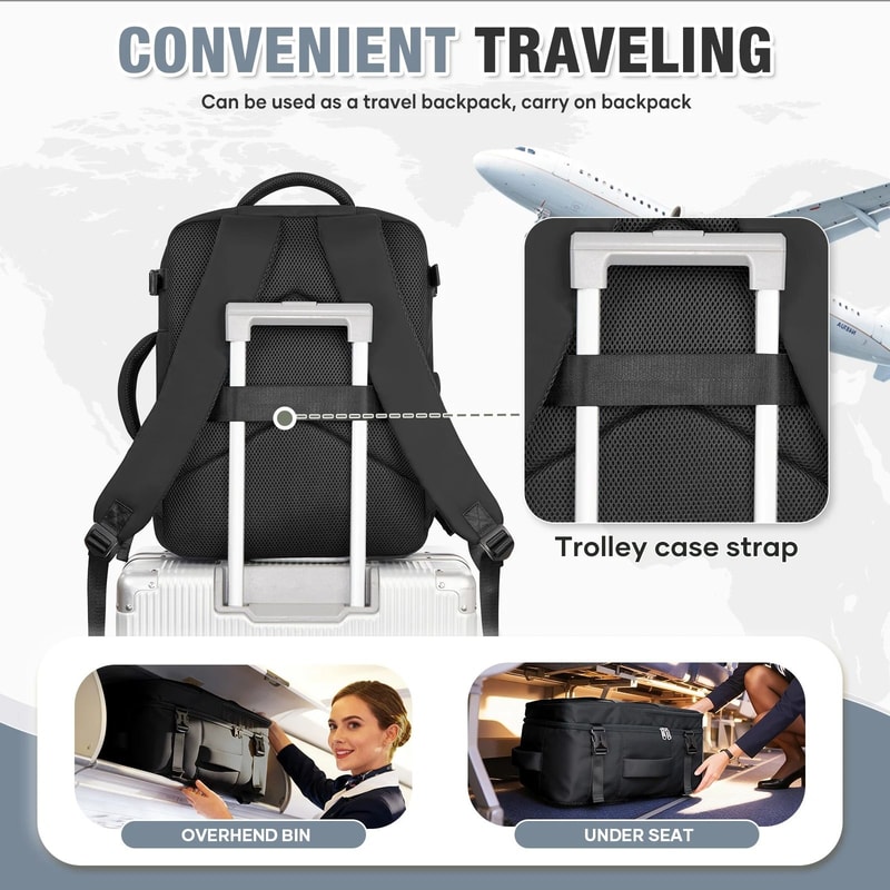 CarryOn Business Laptop Travel Backpack 5