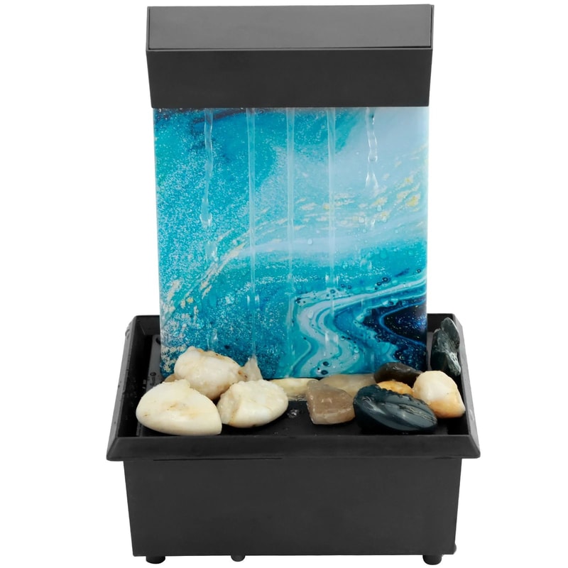 Zen Meditation Indoor Tabletop Water Fountain 9
