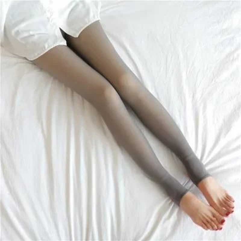 Flawless Translucent Thick Thermal Tights 11
