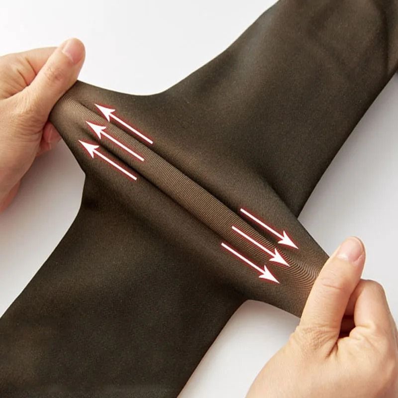 Flawless Translucent Thick Thermal Tights 5