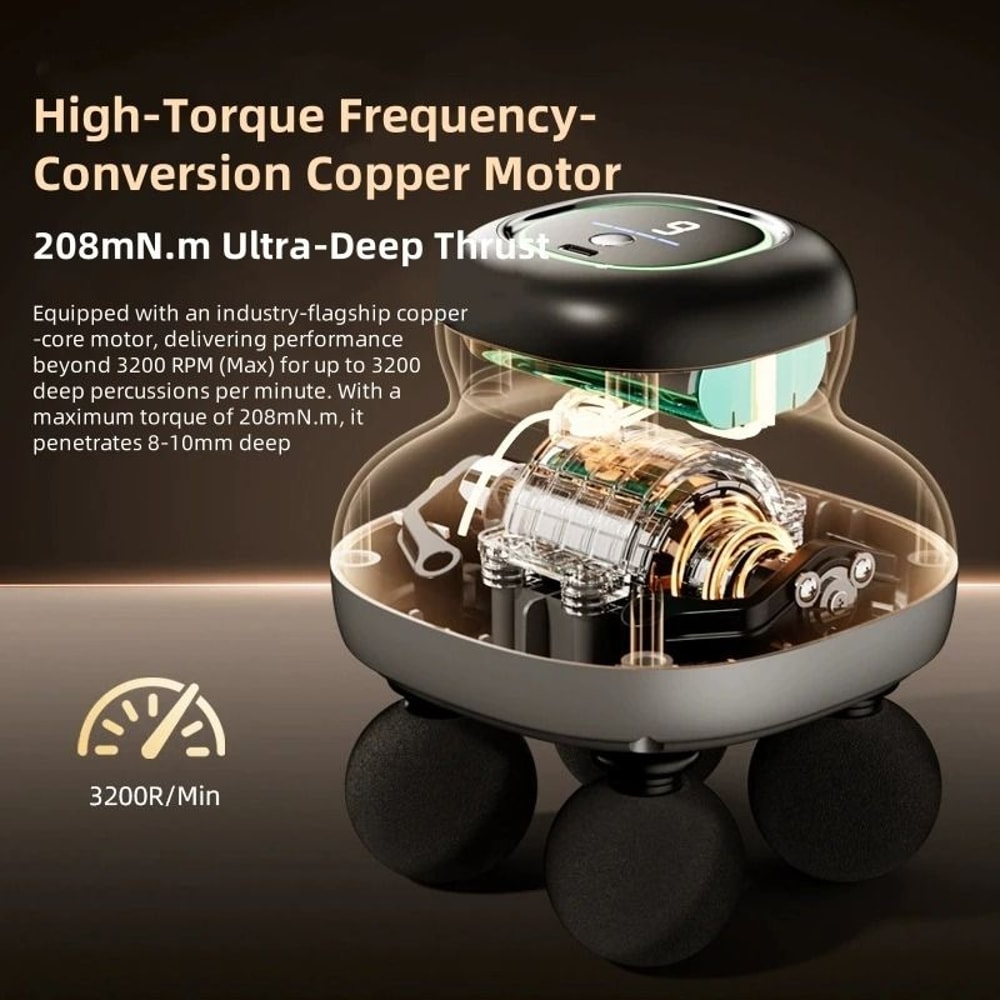 4Head Deep Tissue Muscle Massager 3