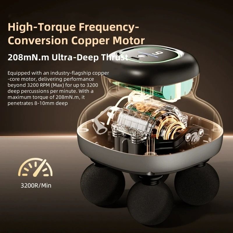 4Head Deep Tissue Muscle Massager 3