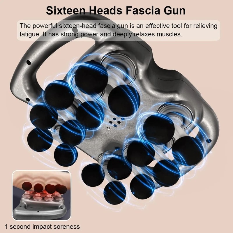 SixteenSpeed HighFrequency Fascia Gun 2