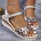 Womens Wedge Heel Summer Sandals 1