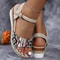 Womens Wedge Heel Summer Sandals 3
