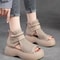 HollowOut Breathable Platform Sandal Boots 2