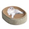 2in1 Sisal Oval Cat Scratcher Nest 0