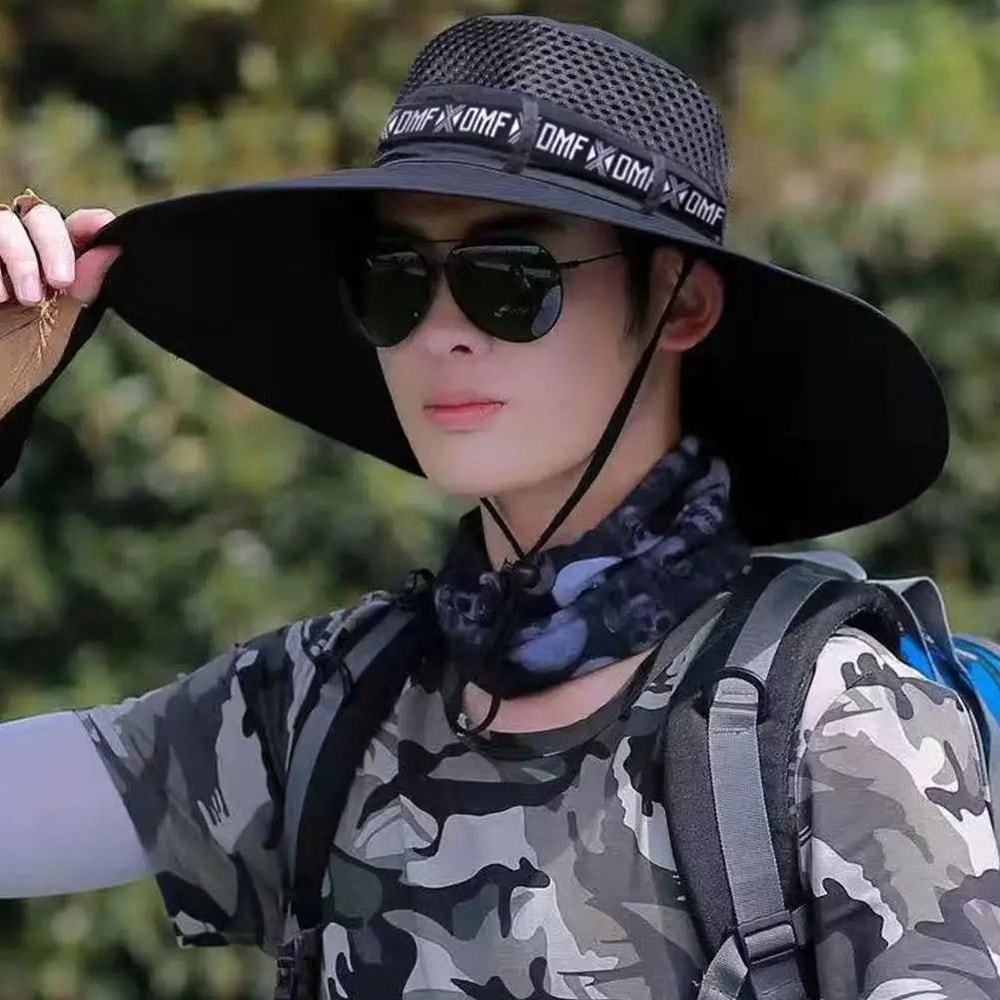 Large Brim Breathable Fishing Sun Hat 1