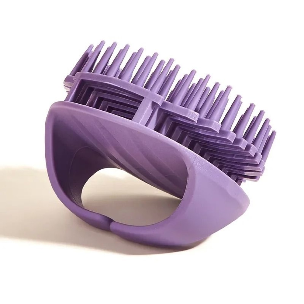 Silicone Shampoo Scalp Massage Brush 2