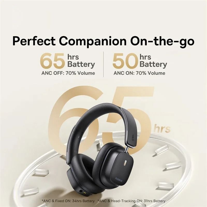 Hybrid ANC 45dB OverEar Wireless Headphones 3