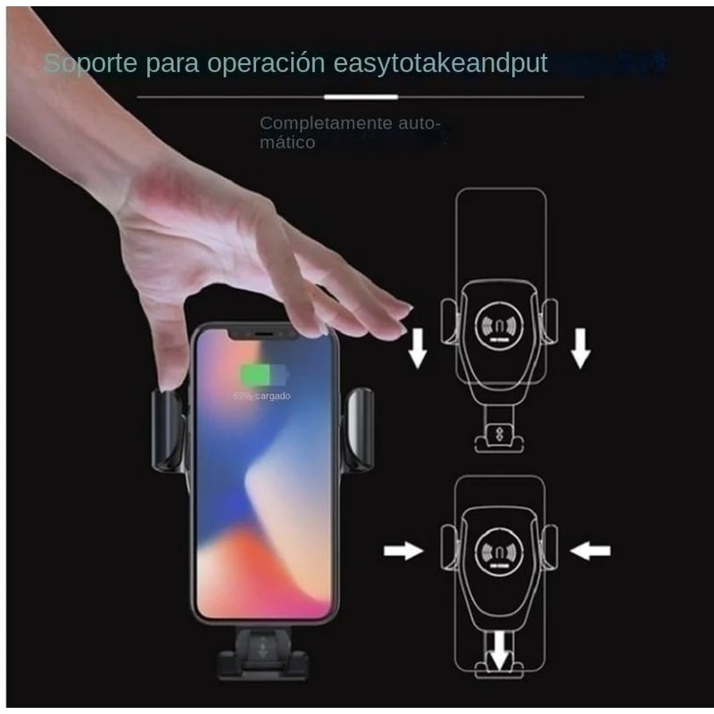 Universal AntiShake Car Phone Holder 1