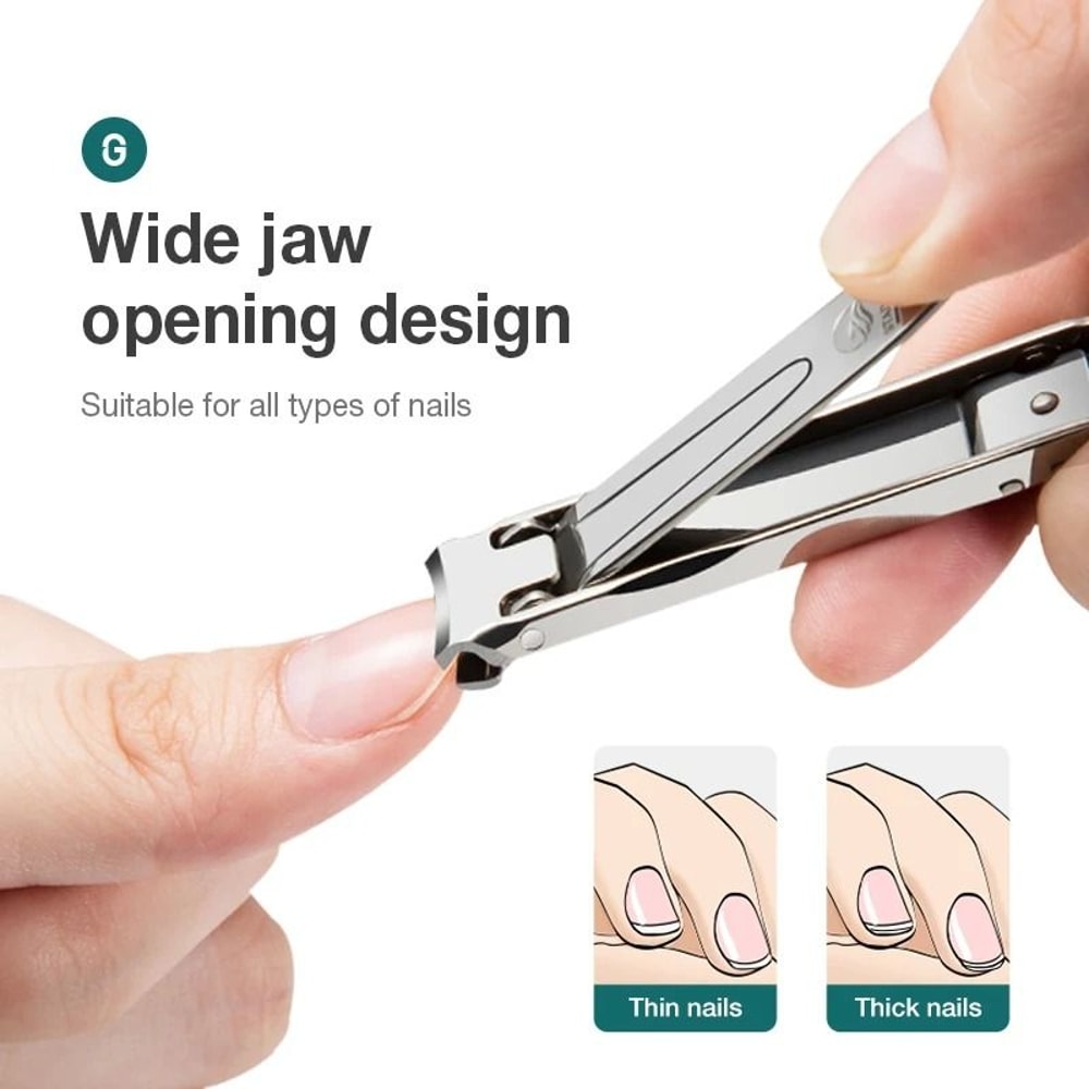 UltraThin Collapsible Stainless Steel Nail Clippers 2