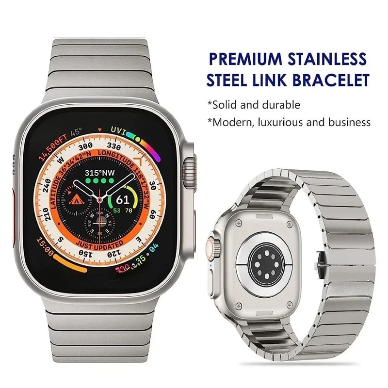 TitaniumEdition Stainless Steel Bracelet For Apple Watch 2