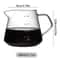 Borosilicate Glass PourOver Coffee Maker Set 7