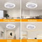 Integrated Modern Ceiling Fan LED Light System 3