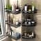 NoDrill Aluminum Bathroom Storage Rack 0