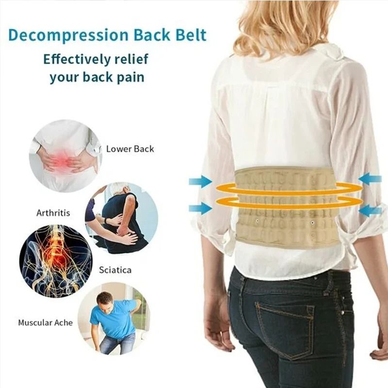 MedicalGrade Inflatable Lumbar Traction Belt 4