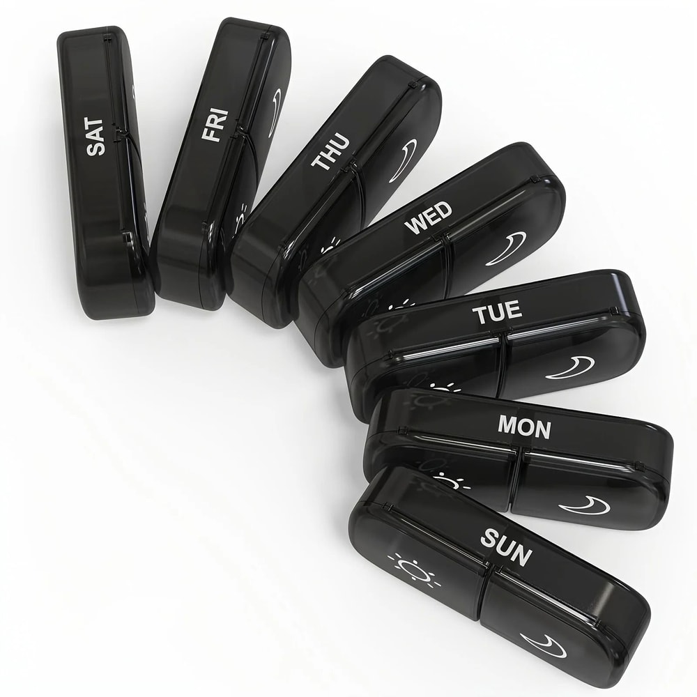 Weekly 2TimesADay Pill Organizer 3