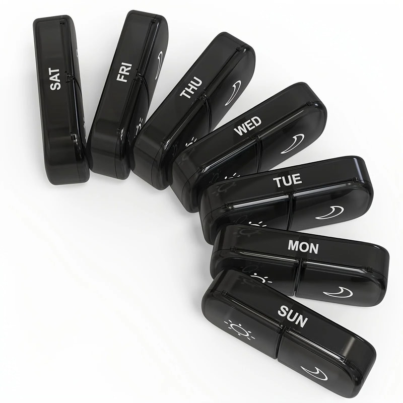 Weekly 2TimesADay Pill Organizer 3