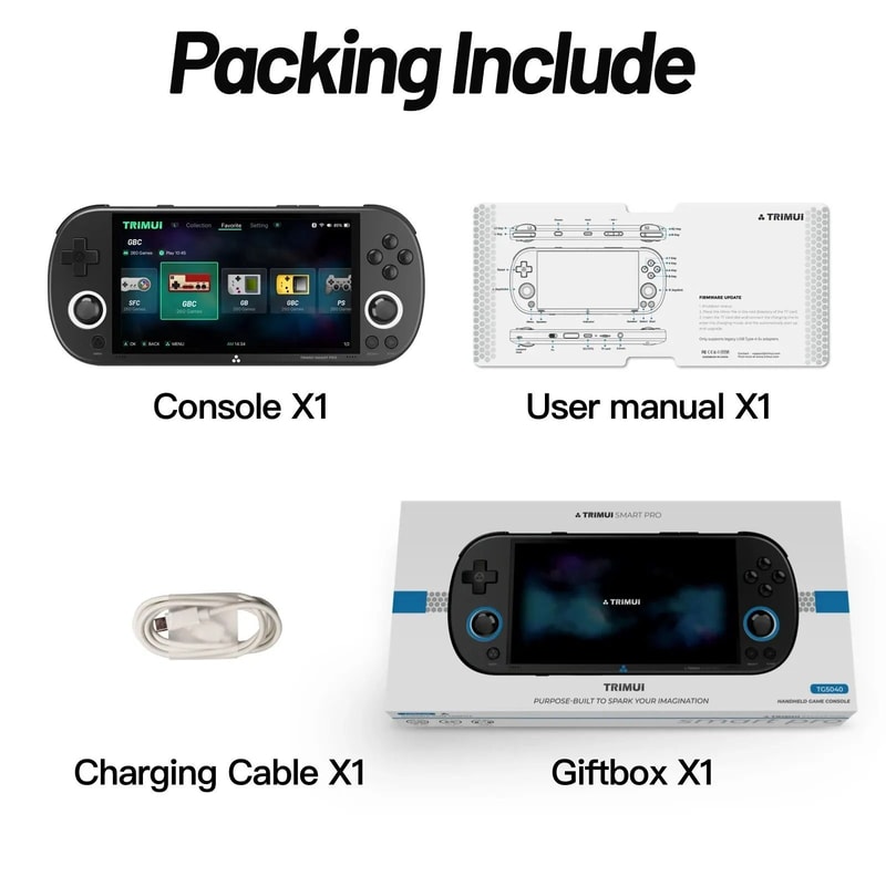 Smart Pro 496 IPS Handheld Retro Game Console 7