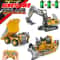 4WD HeavyDuty Remote Control Construction Vehicle 0