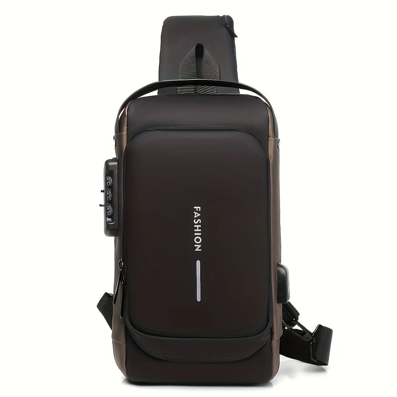 AntiTheft Oxford Fabric Sports Chest Bag 10