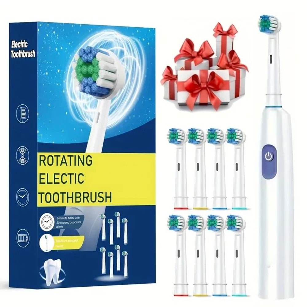 HighPerformance Rotary Rechargeable Electric Toothbrush 10