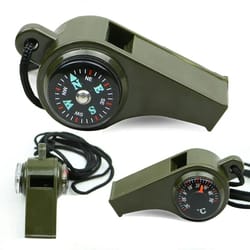 3-in-1 emergency survival & navigation whistle