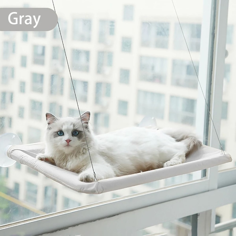 HeavyDuty Sunny Window Cat Hammock 11