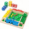 Classic 4Sided Wooden ShuttheBox Board Game 0