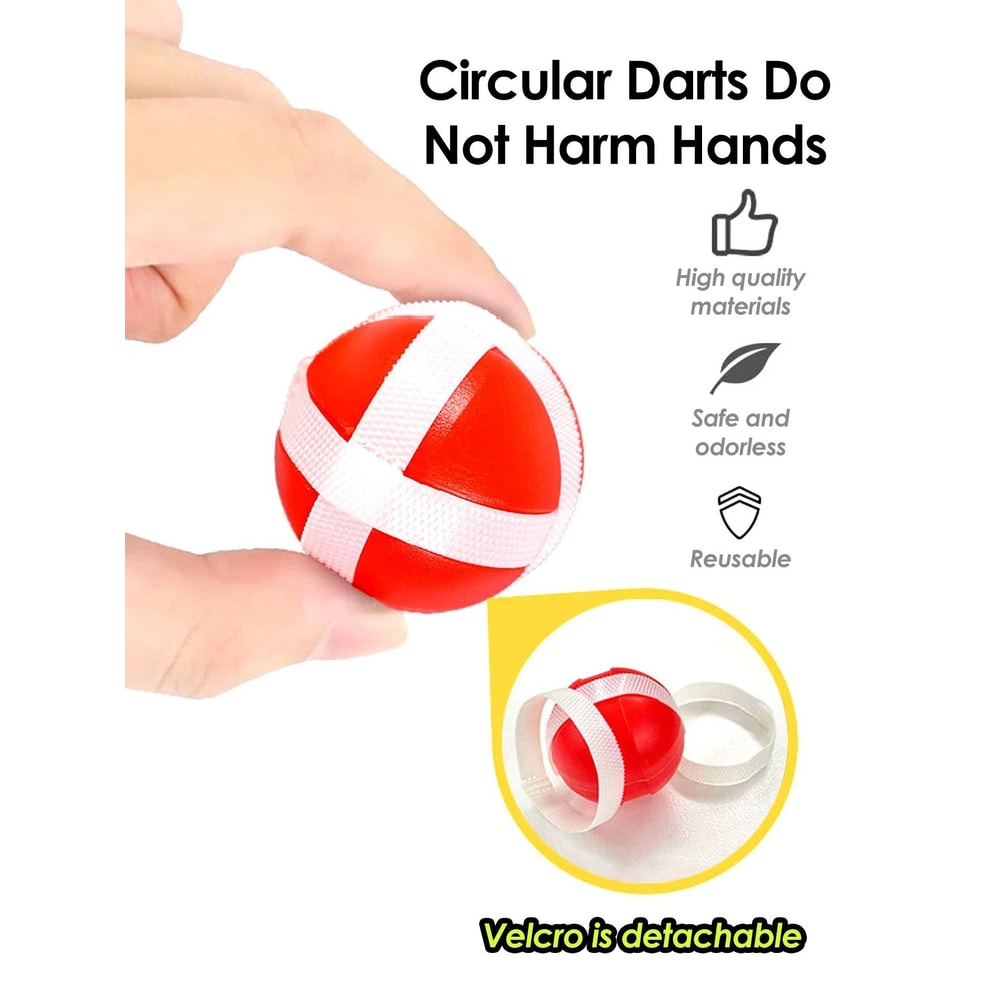 Montessori 3in1 Sport Target Sticky Ball Game 5