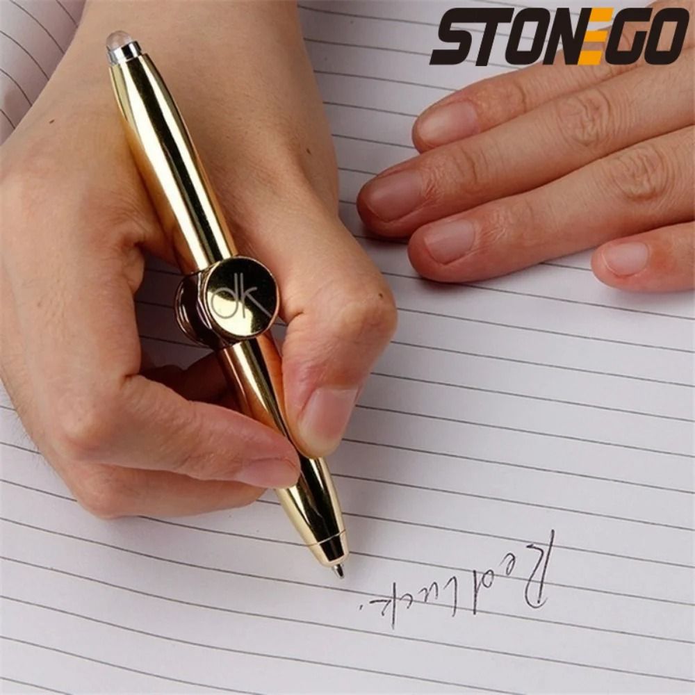 LED Decompression Gyroscope Spinner Pen 1