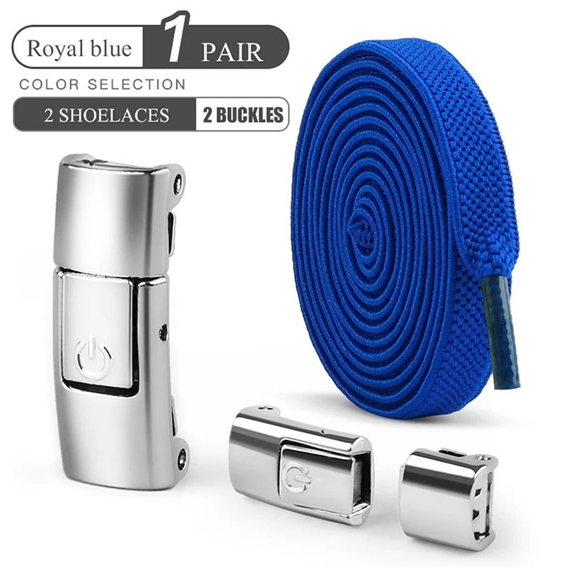NoTie Elastic Shoe Laces With Press Lock 20