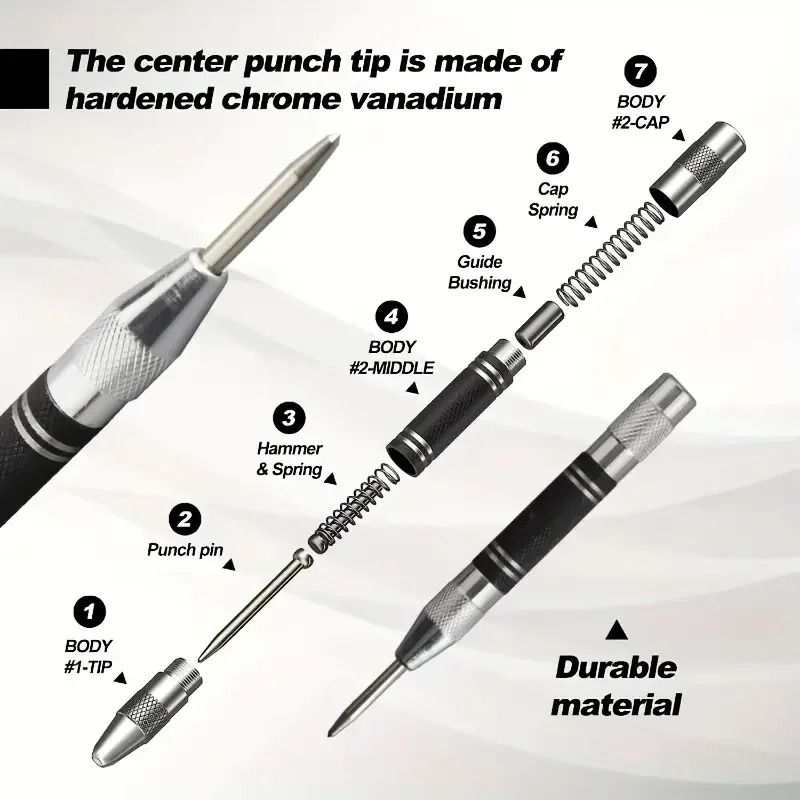 HeavyDuty Automatic Center Punch 3