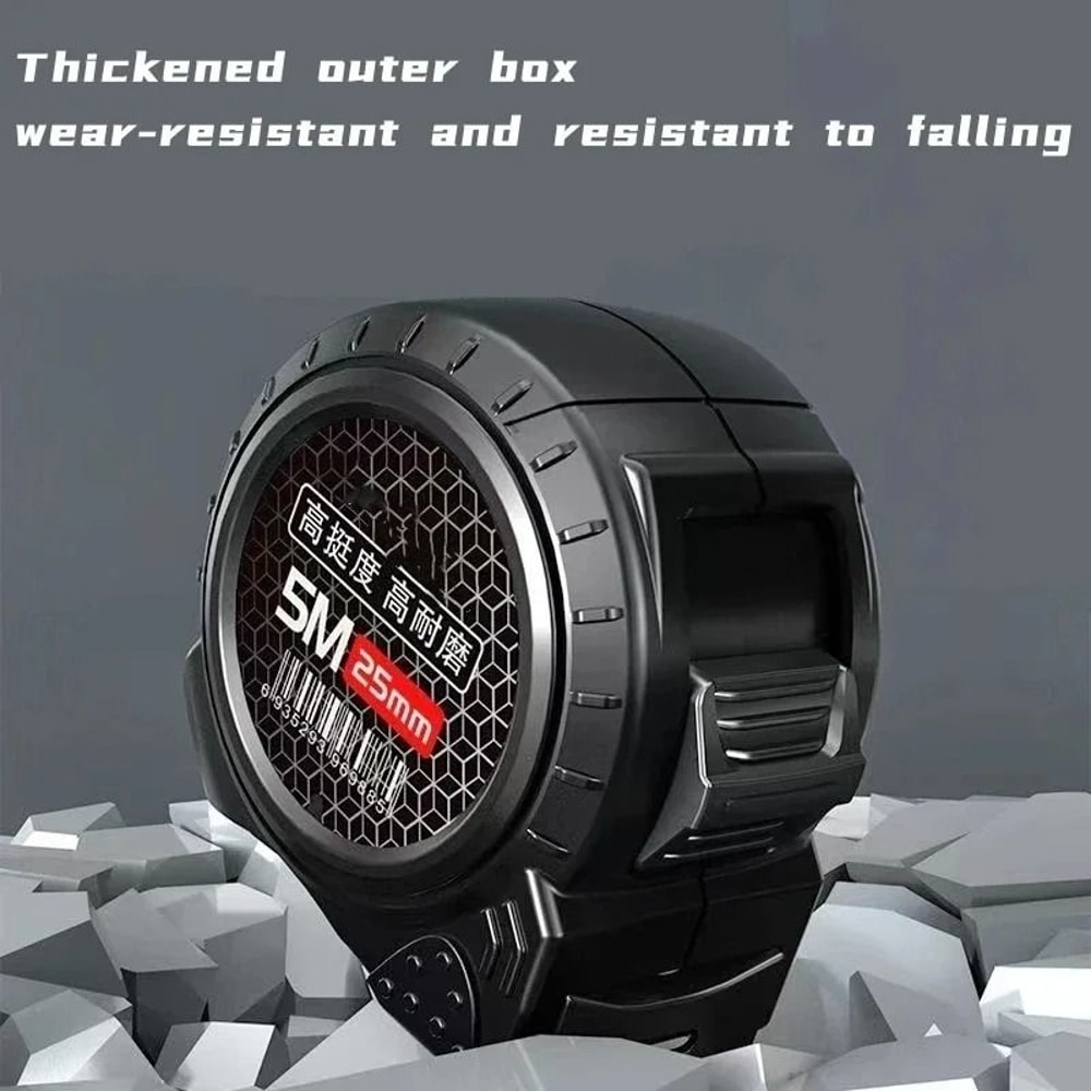 HighPrecision Fluorescent SelfLocking Measuring Tape 4